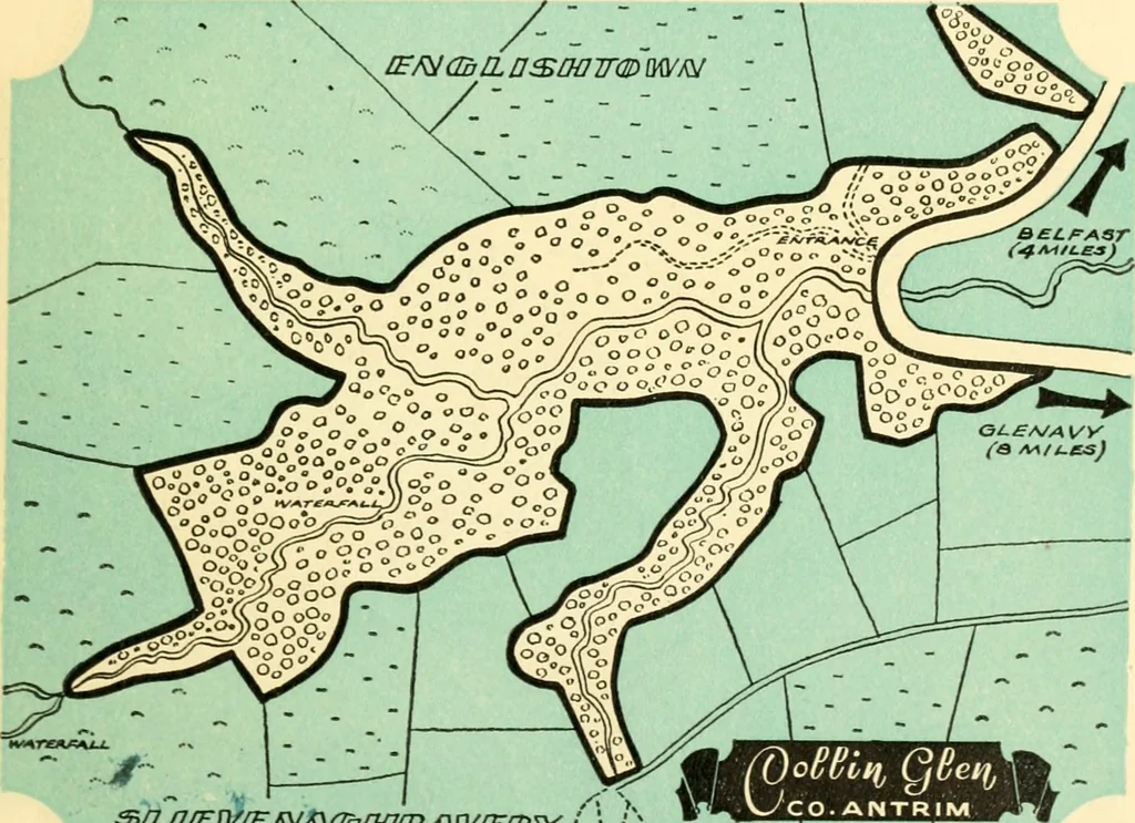An illustration from The properties of the National Trust for places of historic interest or natural beauty in Northern Ireland / National Trust in Northern Ireland ; introduction by the Earl of Antrim, 1900, leaf 32