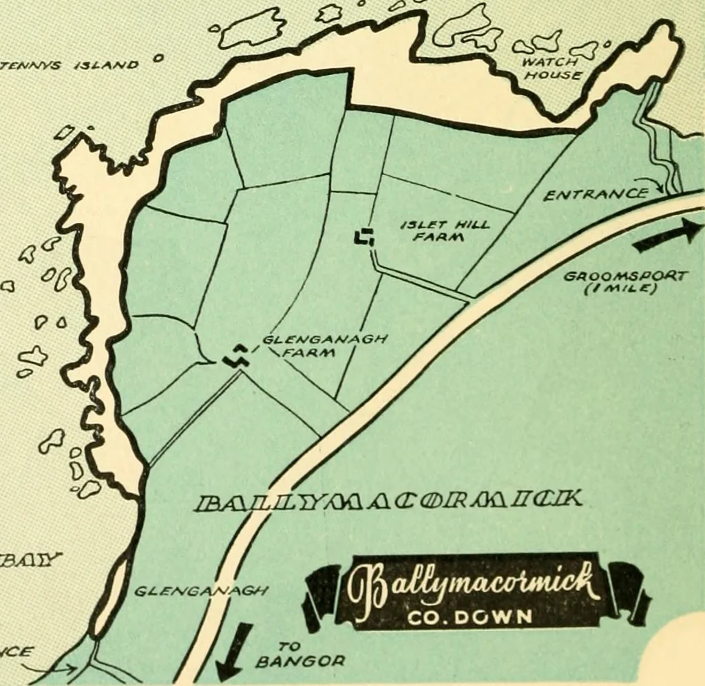 An illustration from The properties of the National Trust for places of historic interest or natural beauty in Northern Ireland / National Trust in Northern Ireland ; introduction by the Earl of Antrim, 1900, leaf 33