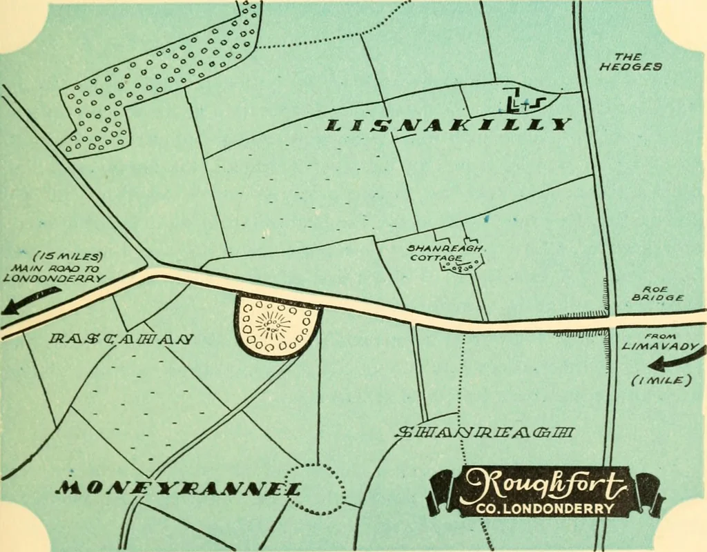 An illustration from The properties of the National Trust for places of historic interest or natural beauty in Northern Ireland / National Trust in Northern Ireland ; introduction by the Earl of Antrim, 1900, leaf 36