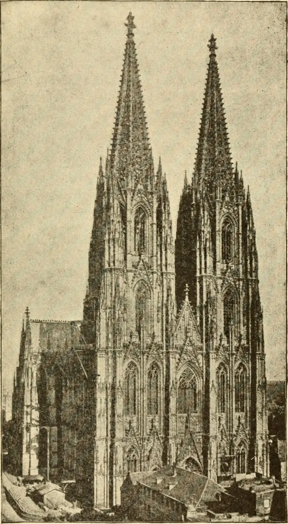 An illustration from Proportion and harmony of line and color in painting, sculpture, and architecture; an essay in comparative aesthetics, 1909, leaf 196