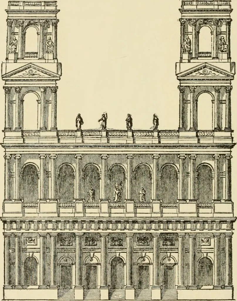 An illustration from Proportion and harmony of line and color in painting, sculpture, and architecture; an essay in comparative aesthetics, 1909, leaf 197