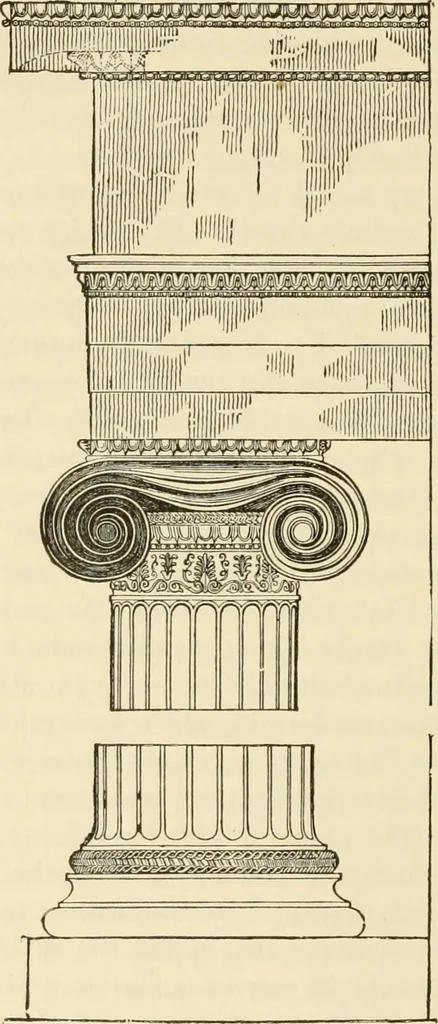 An illustration from Proportion and harmony of line and color in painting, sculpture, and architecture; an essay in comparative aesthetics, 1909, leaf 245