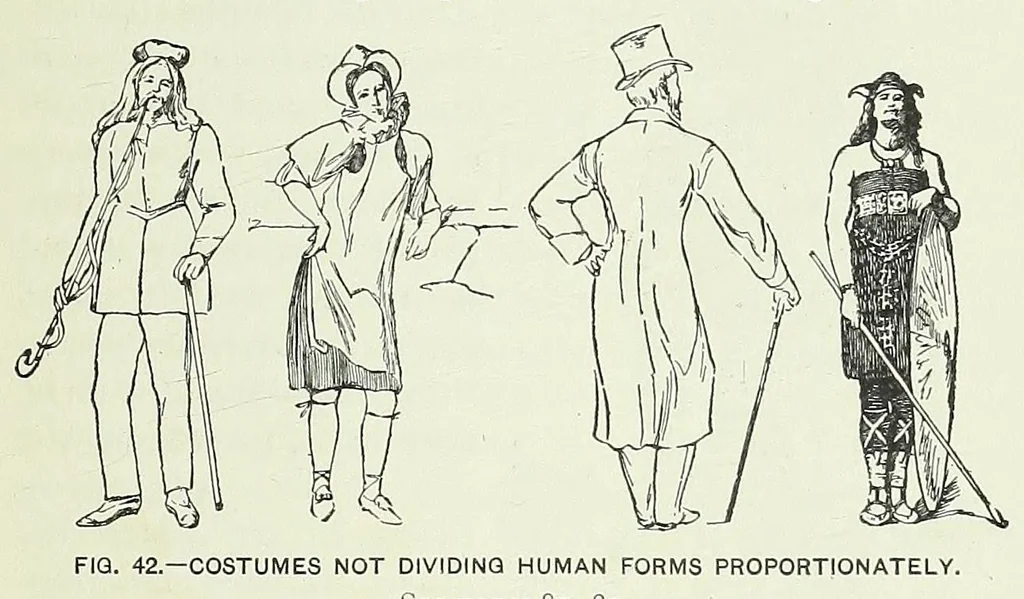 An illustration from Proportion and harmony of line and color in painting, sculpture, and architecture;, 1909, leaf 123