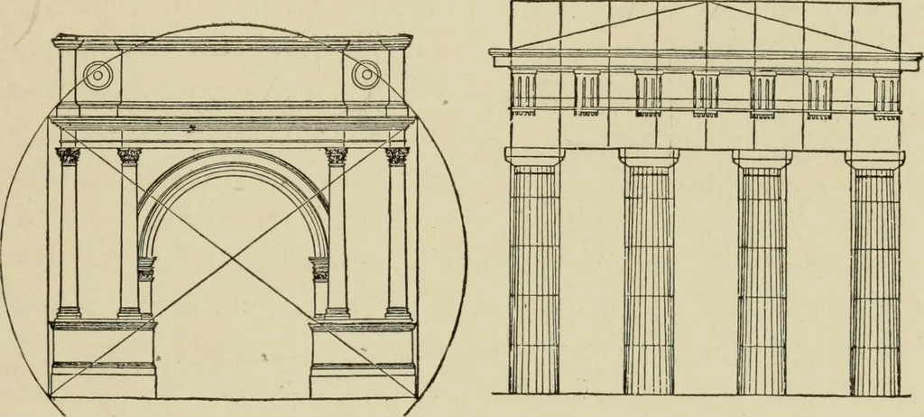 An illustration from Proportion and harmony of line and color in painting, sculpture, and architecture : an essay in comparative æsthetics, 1899, leaf 190