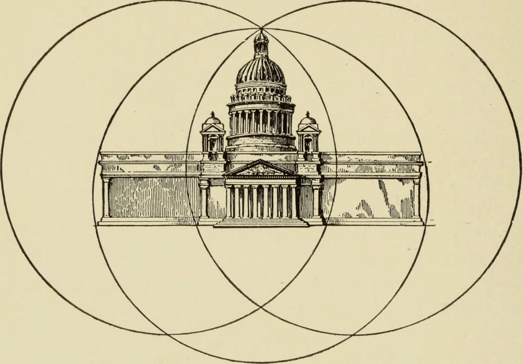 An illustration from Proportion and harmony of line and color in painting, sculpture, and architecture : an essay in comparative æsthetics, 1899, leaf 321