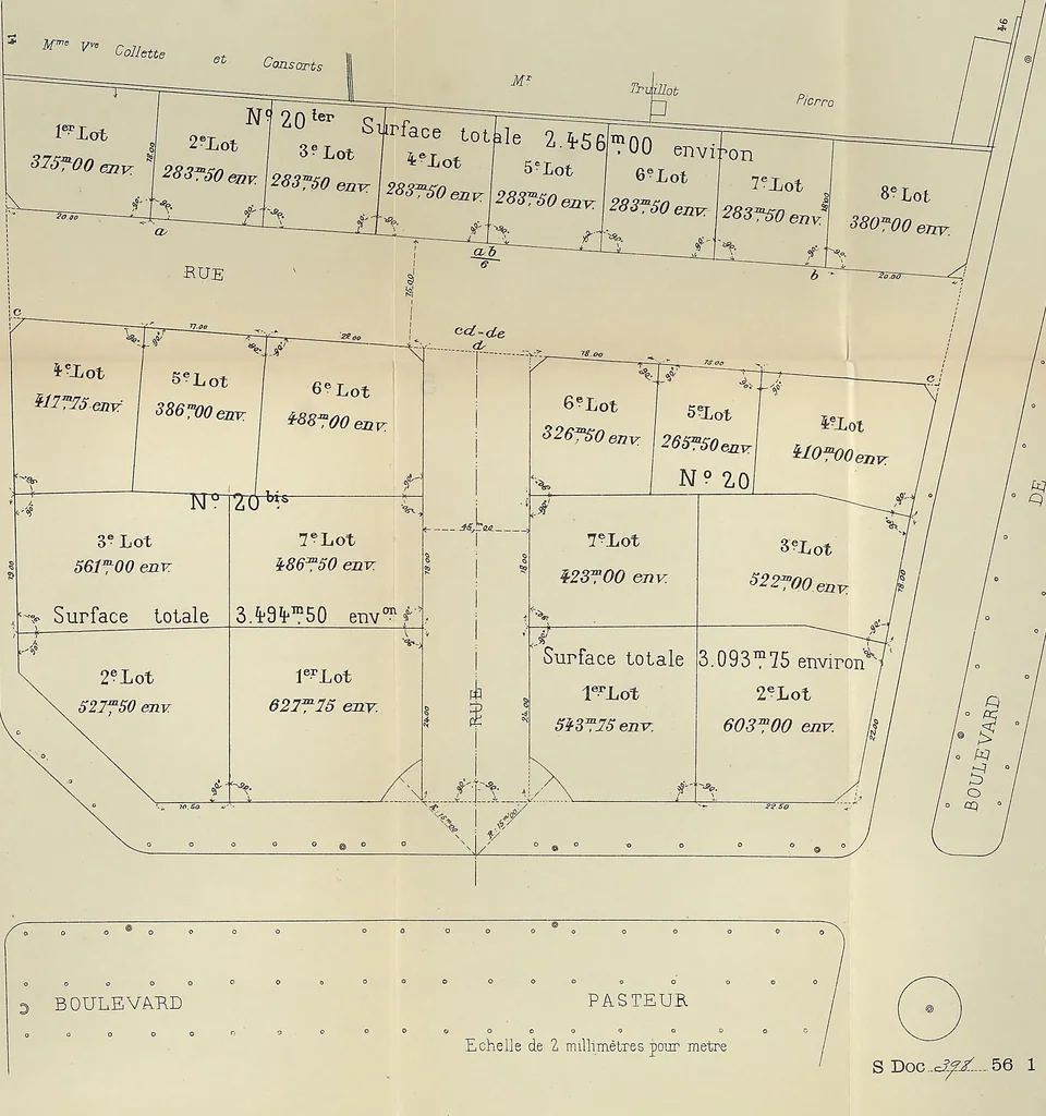 An illustration from Proposed American National Institute at Paris : message from the President of the United States, transmitting a report from the Secretary of State in regard to the proposed American National Institute at Paris, 1900, leaf 44