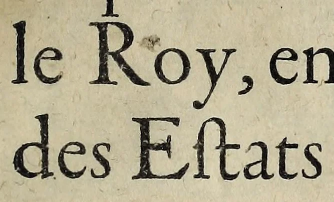 An illustration from Proposition faicte par le Roy, en l'assemblee des Estats, cuuerte en la ville de Blois, le vje de Decembre, 1576., 1576, leaf 9