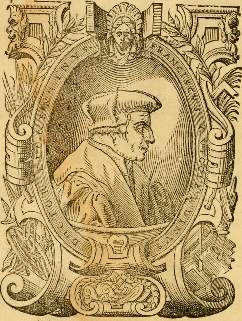 An illustration from Propositioni, overo Considerationi in materia di cose di stato, sotto titolo di Auuertimenti, Auuedimenti ciuili, & Concetti politici, 1583, leaf 19