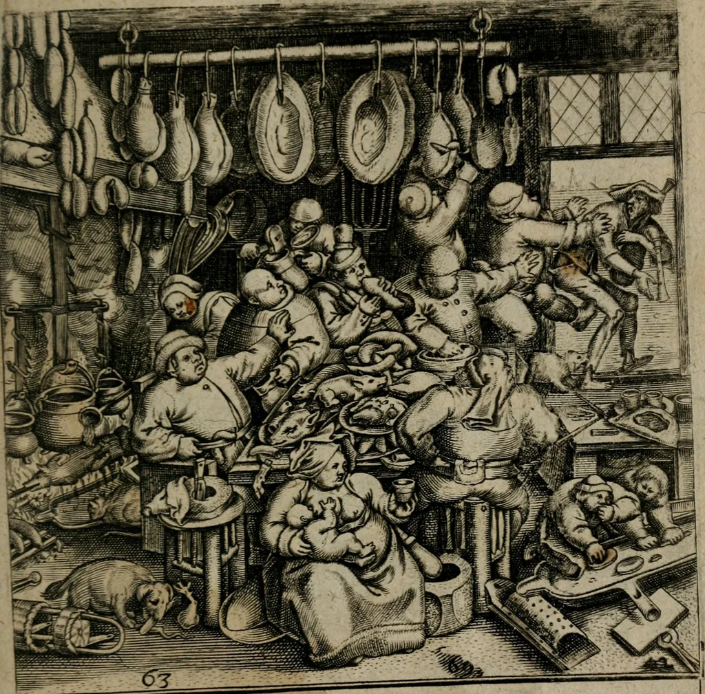 An illustration from Proscenivm vitæ hvmanæ, siue Emblematvm secvlarivm, ivcvndissima, & artificiosissima varietate vitæ hvmanæ & seculi huius deprauati mores, ac studia peruersissima adumbrantium: et Latinis versibvs, explicatorum, decades septem multis figuris adauctæ, & in vsum studiosæ inprimis iuuentutis ita adornatæ vt instar albi amicorvm sodalitatum symbolis, & insigniis conscribendis depingendisq; inseruire commode possint, 1627, leaf 138