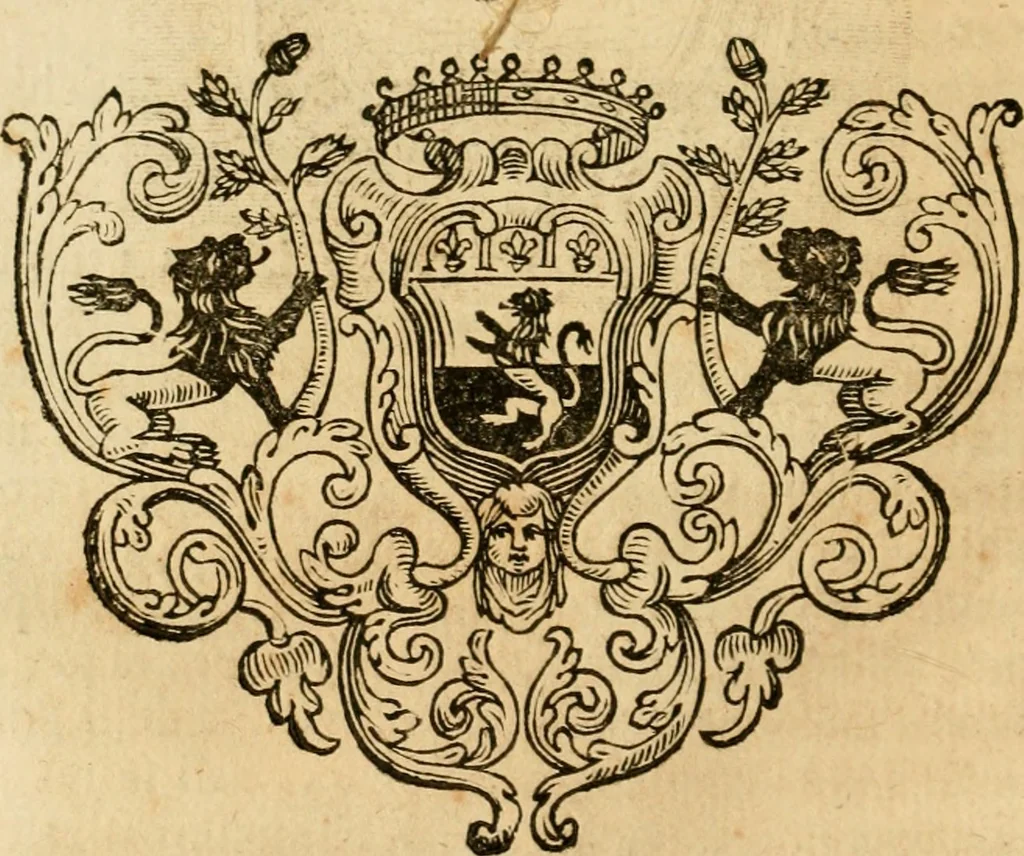 An illustration from Prose de' signori accademici Gelati di Bologna ... : colle loro imprese anteposte a' discorsi, 1671, leaf 125