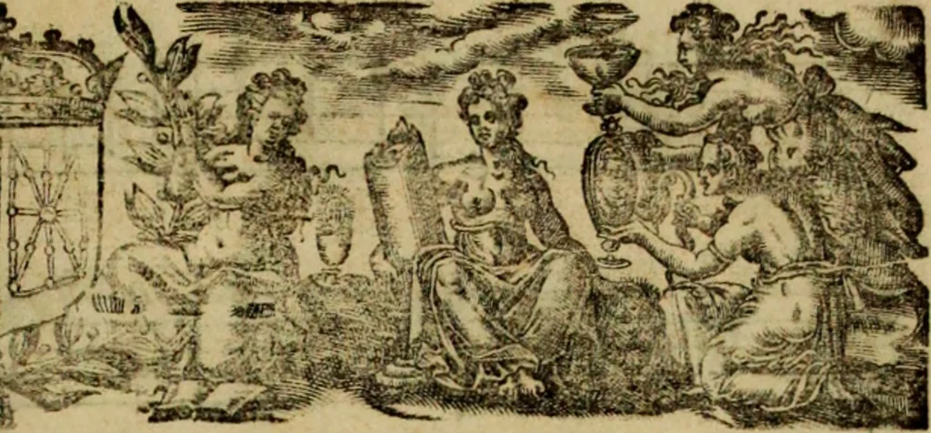 An illustration from Proserpine, tragédie, 1680, leaf 10