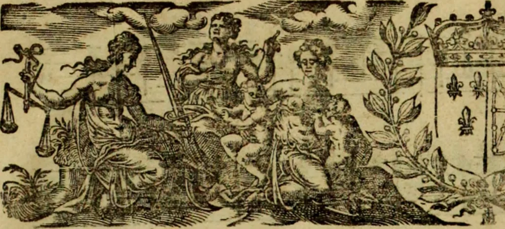 An illustration from Proserpine, tragédie, 1680, leaf 10