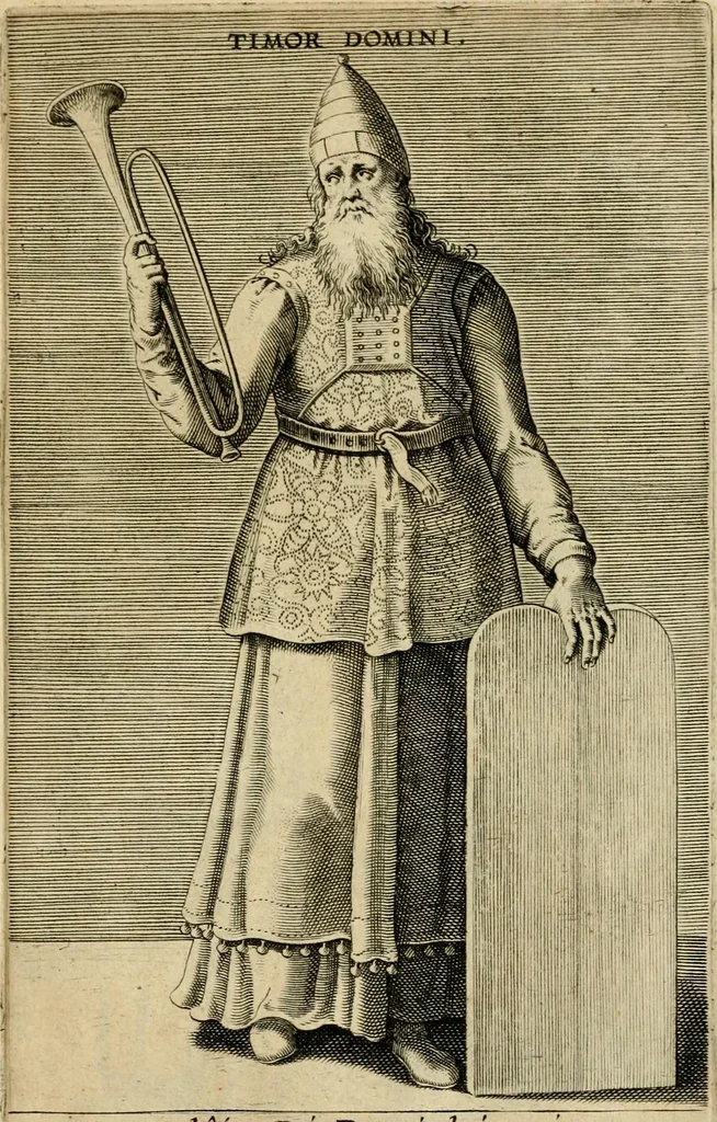 An illustration from Prosopographia, sive, Virtvtvm, animi, corporis, bonorvm externorvm, vitiorvm, et affectvvm variorvm delineatio, 1600, leaf 36