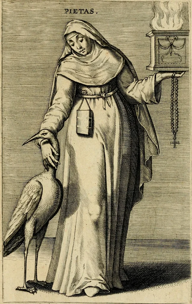 An illustration from Prosopographia, sive, Virtvtvm, animi, corporis, bonorvm externorvm, vitiorvm, et affectvvm variorvm delineatio, 1600, leaf 38