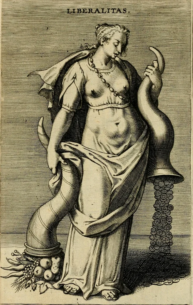 An illustration from Prosopographia, sive, Virtvtvm, animi, corporis, bonorvm externorvm, vitiorvm, et affectvvm variorvm delineatio, 1600, leaf 50