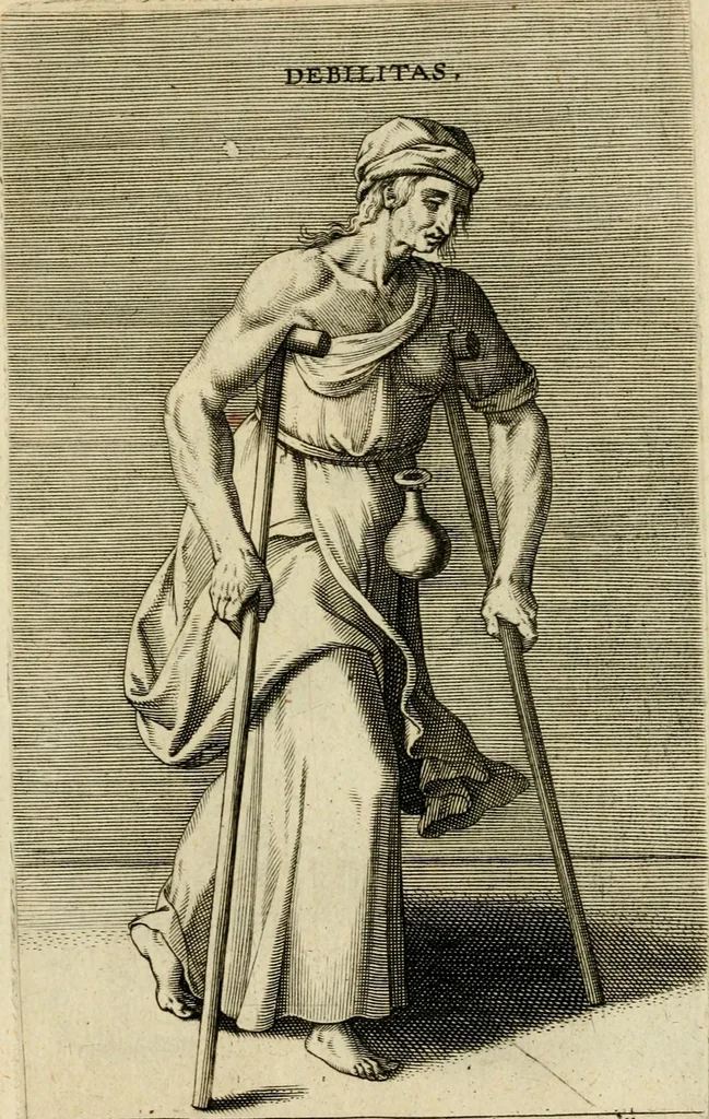 An illustration from Prosopographia, sive, Virtvtvm, animi, corporis, bonorvm externorvm, vitiorvm, et affectvvm variorvm delineatio, 1600, leaf 62