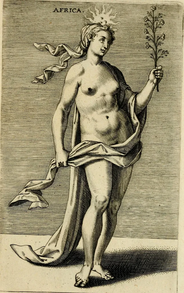 An illustration from Prosopographia, sive, Virtvtvm, animi, corporis, bonorvm externorvm, vitiorvm, et affectvvm variorvm delineatio, 1600, leaf 90