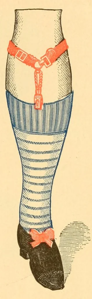 An illustration from Prospectus of the Canfield competitive art-needle-work exhibit. 2d annual display. 1887, 1887, leaf 43