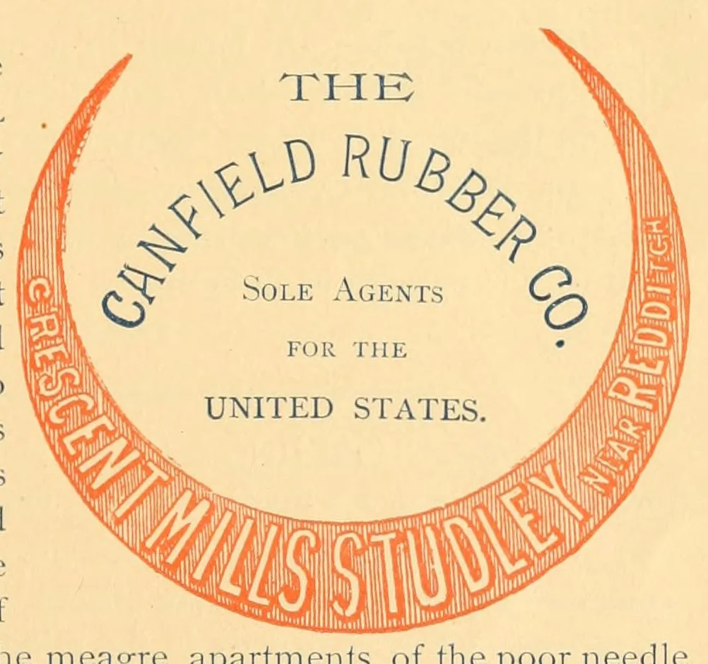 An illustration from Prospectus of the Canfield competitive art-needle-work exhibit. 2d annual display. 1887, 1887, leaf 63