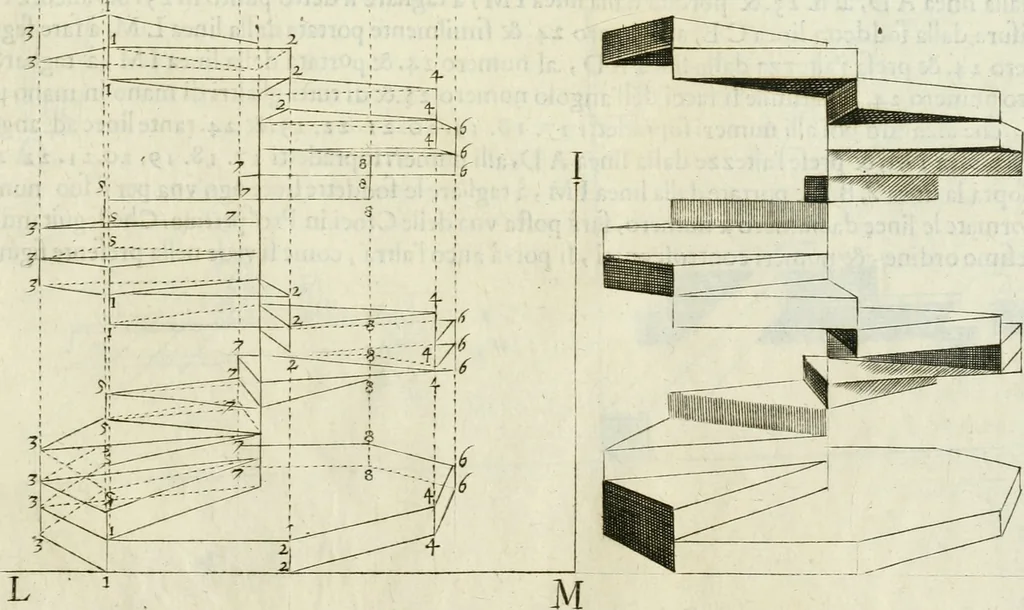 An illustration from La prospettiua pratica, 1684, leaf 42