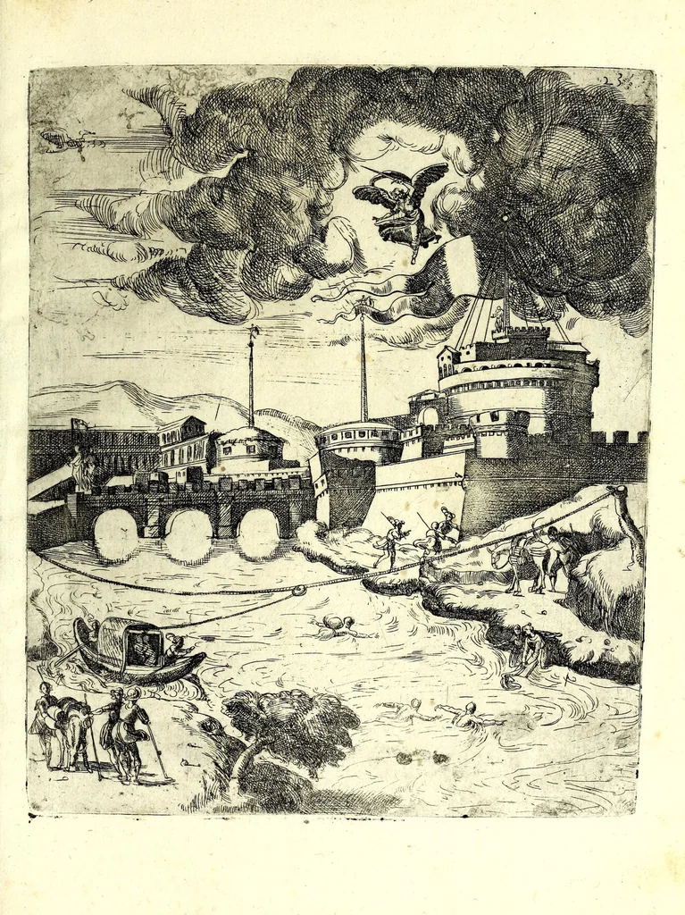 An illustration from Prospettive diverse, 1578, leaf 47
