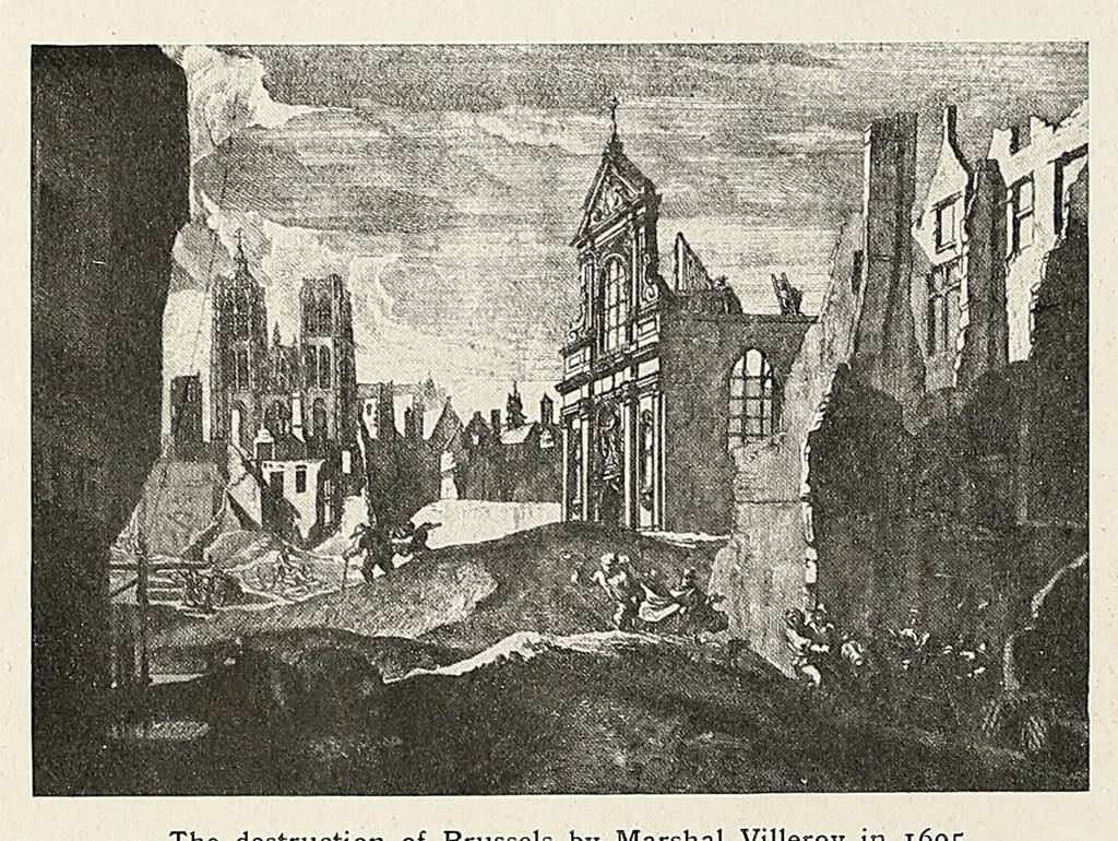 An illustration from Protection of art during war. Reports concerning the condition of the monuments of art at the different theatres of war and the German and Austrian measures taken for their preservation, rescue and research, in collaboration with Gerhard Bersu, Heinz Braune, Paul Buberl [and others], 1919, leaf 18