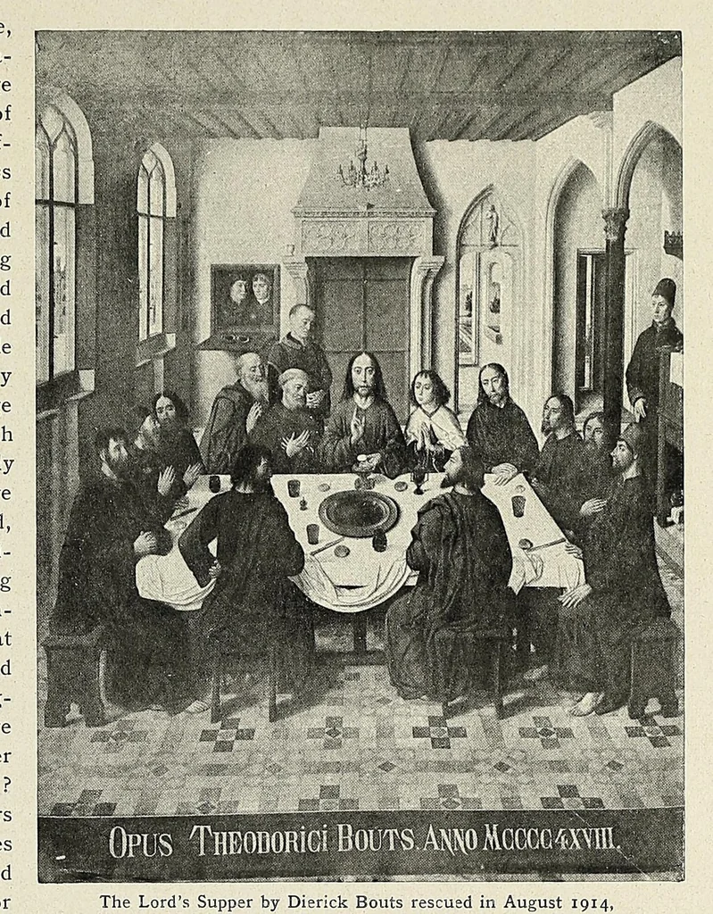 An illustration from Protection of art during war. Reports concerning the condition of the monuments of art at the different theatres of war and the German and Austrian measures taken for their preservation, rescue and research, in collaboration with Gerhard Bersu, Heinz Braune, Paul Buberl [and others], 1919, leaf 37