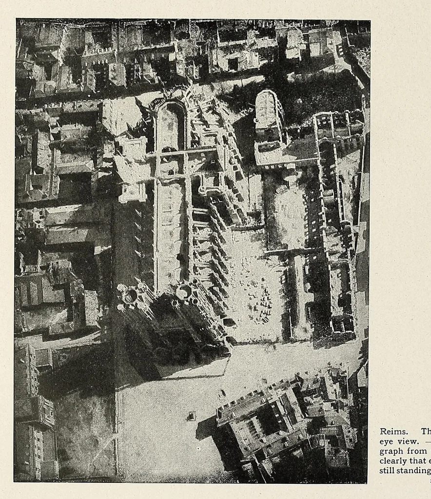 An illustration from Protection of art during war. Reports concerning the condition of the monuments of art at the different theatres of war and the German and Austrian measures taken for their preservation, rescue and research, in collaboration with Gerhard Bersu, Heinz Braune, Paul Buberl [and others], 1919, leaf 66