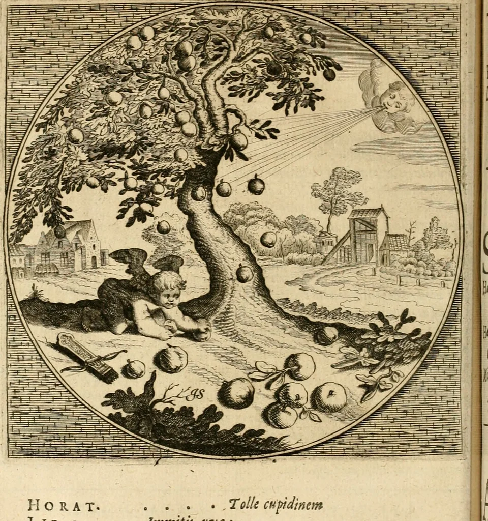 An illustration from Proteus, ofte, Minne-beelden verandert in sinne-beelden, 1627, leaf 111