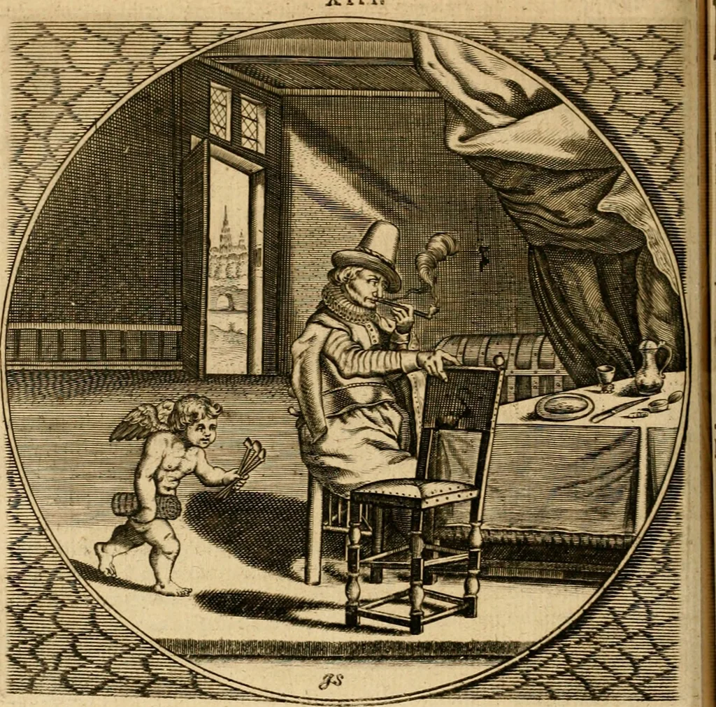 An illustration from Proteus, ofte, Minne-beelden verandert in sinne-beelden, 1627, leaf 123