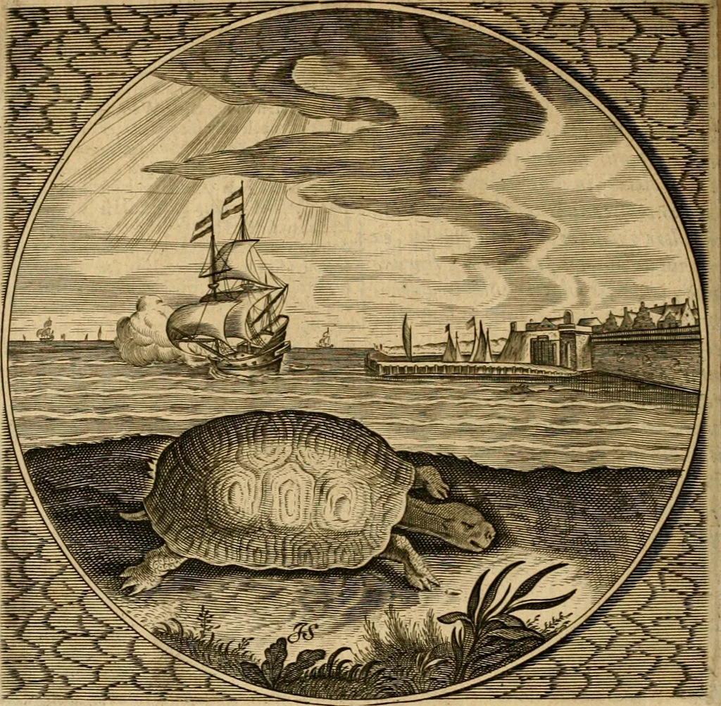 An illustration from Proteus, ofte, Minne-beelden verandert in sinne-beelden, 1627, leaf 135