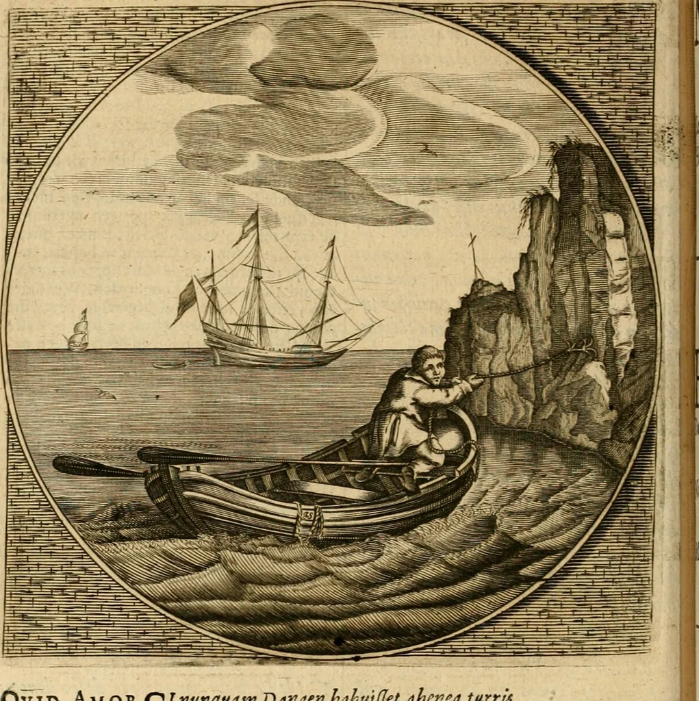 An illustration from Proteus, ofte, Minne-beelden verandert in sinne-beelden, 1627, leaf 165
