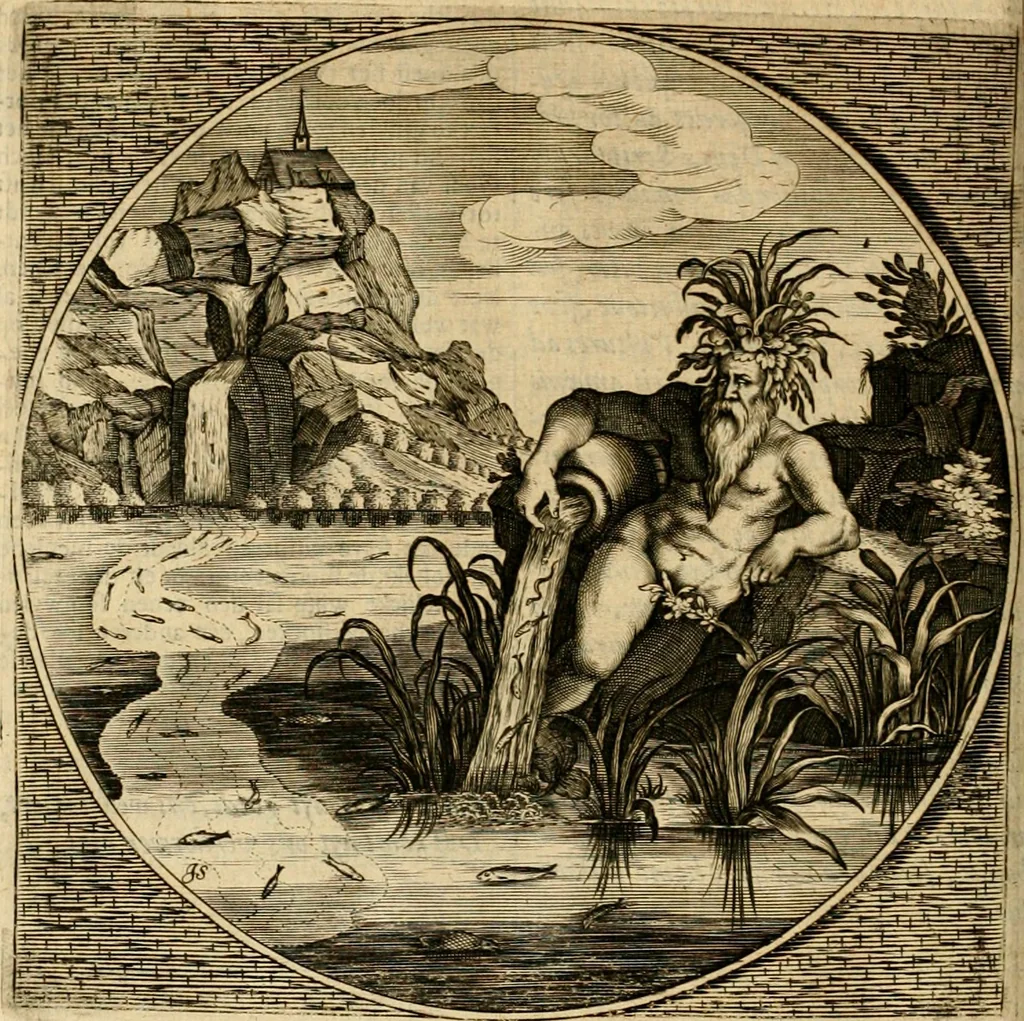 An illustration from Proteus, ofte, Minne-beelden verandert in sinne-beelden, 1627, leaf 183