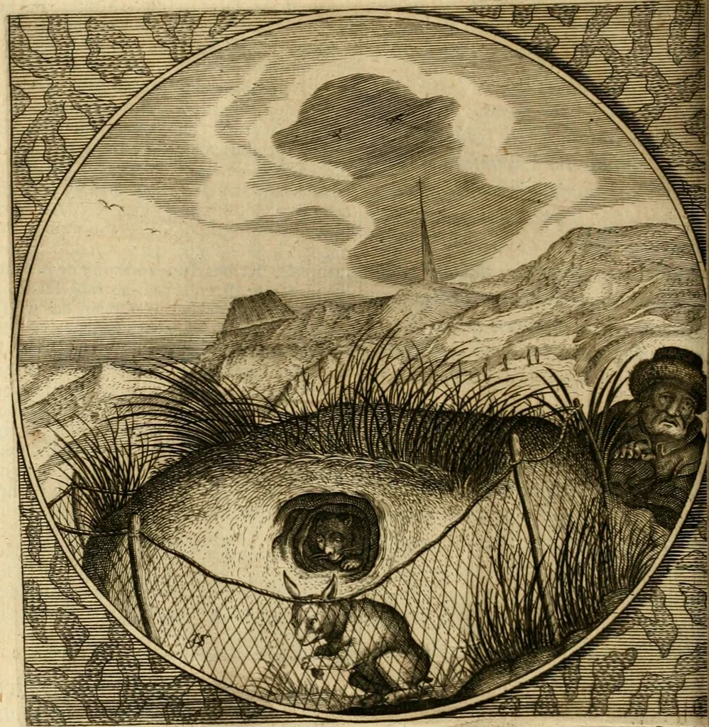 An illustration from Proteus, ofte, Minne-beelden verandert in sinne-beelden, 1627, leaf 225