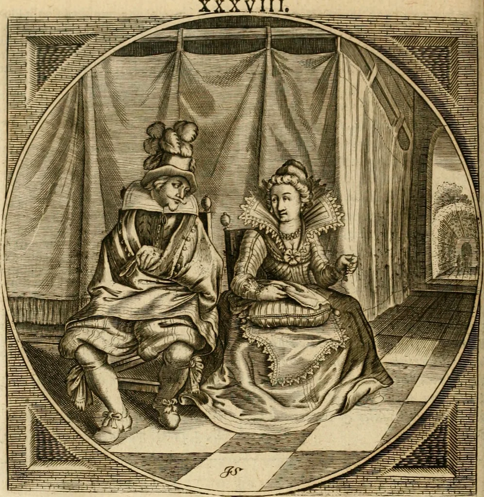 An illustration from Proteus, ofte, Minne-beelden verandert in sinne-beelden, 1627, leaf 273