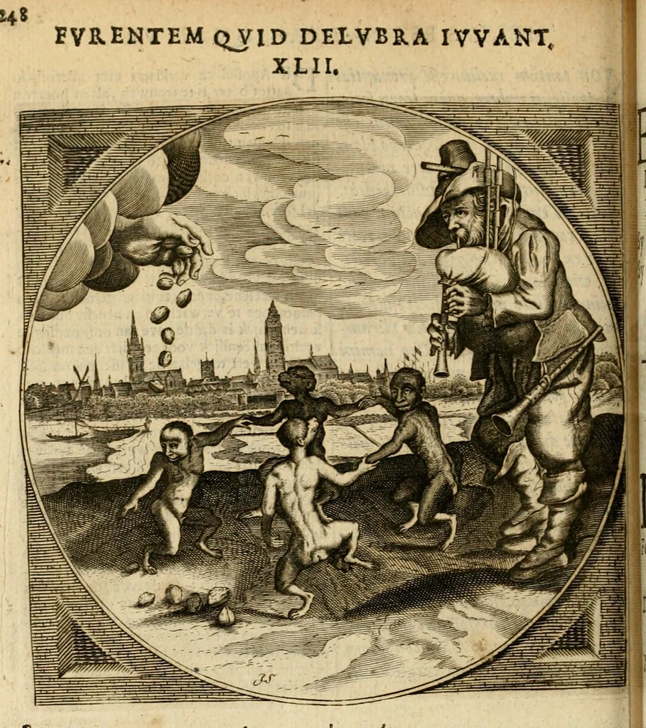 An illustration from Proteus, ofte, Minne-beelden verandert in sinne-beelden, 1627, leaf 297
