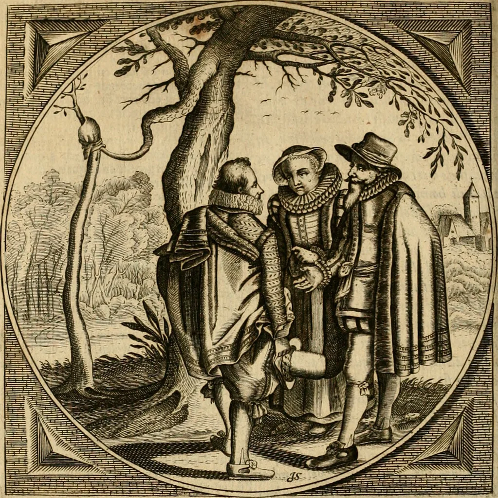An illustration from Proteus, ofte, Minne-beelden verandert in sinne-beelden, 1627, leaf 315