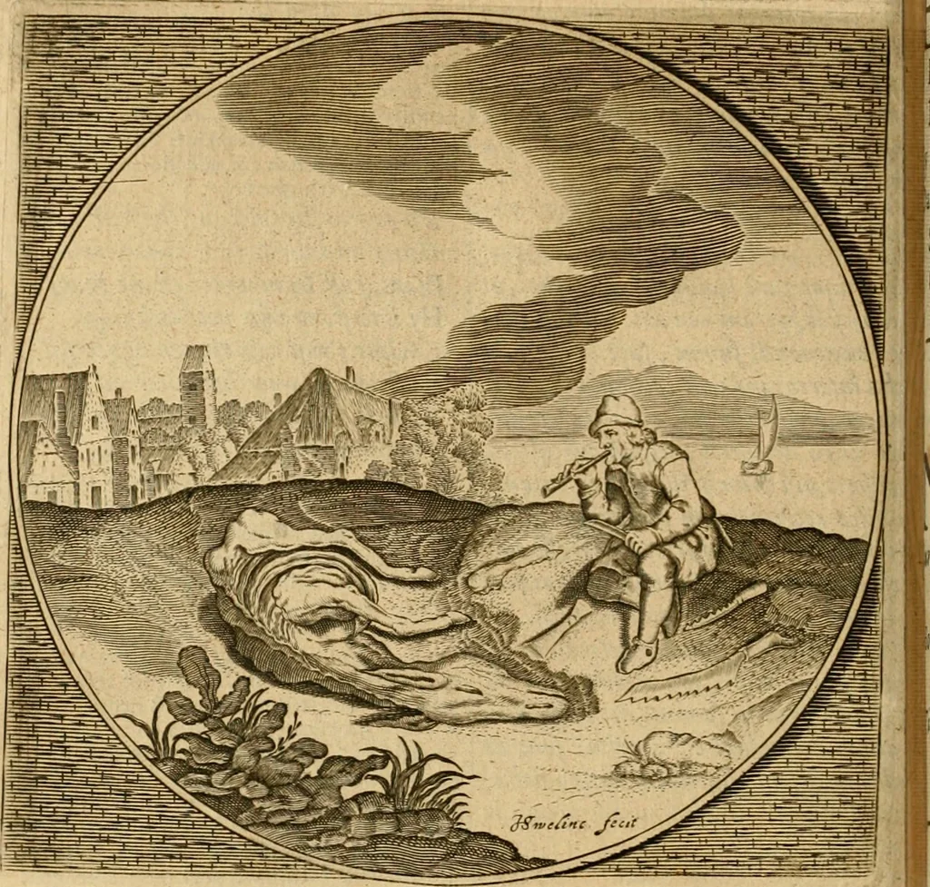 An illustration from Proteus, ofte, Minne-beelden verandert in sinne-beelden, 1627, leaf 327