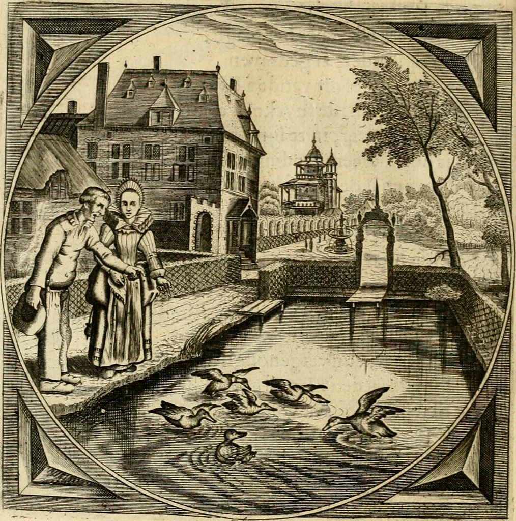 An illustration from Proteus, ofte, Minne-beelden verandert in sinne-beelden, 1627, leaf 399