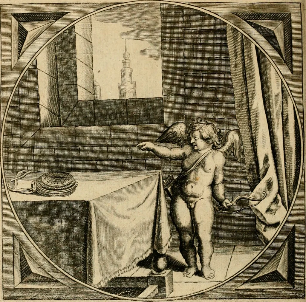 An illustration from Proteus, ofte, Minne-beelden verandert in sinne-beelden, 1627, leaf 403