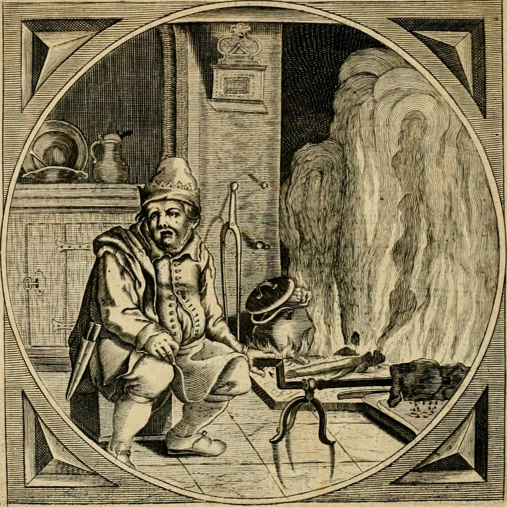 An illustration from Proteus, ofte, Minne-beelden verandert in sinne-beelden, 1627, leaf 409