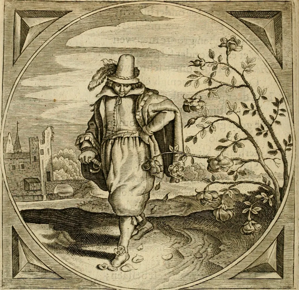 An illustration from Proteus, ofte, Minne-beelden verandert in sinne-beelden, 1627, leaf 415