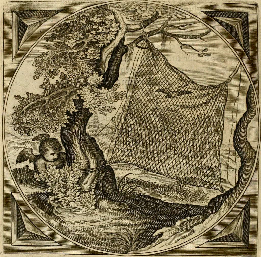 An illustration from Proteus, ofte, Minne-beelden verandert in sinne-beelden, 1627, leaf 417