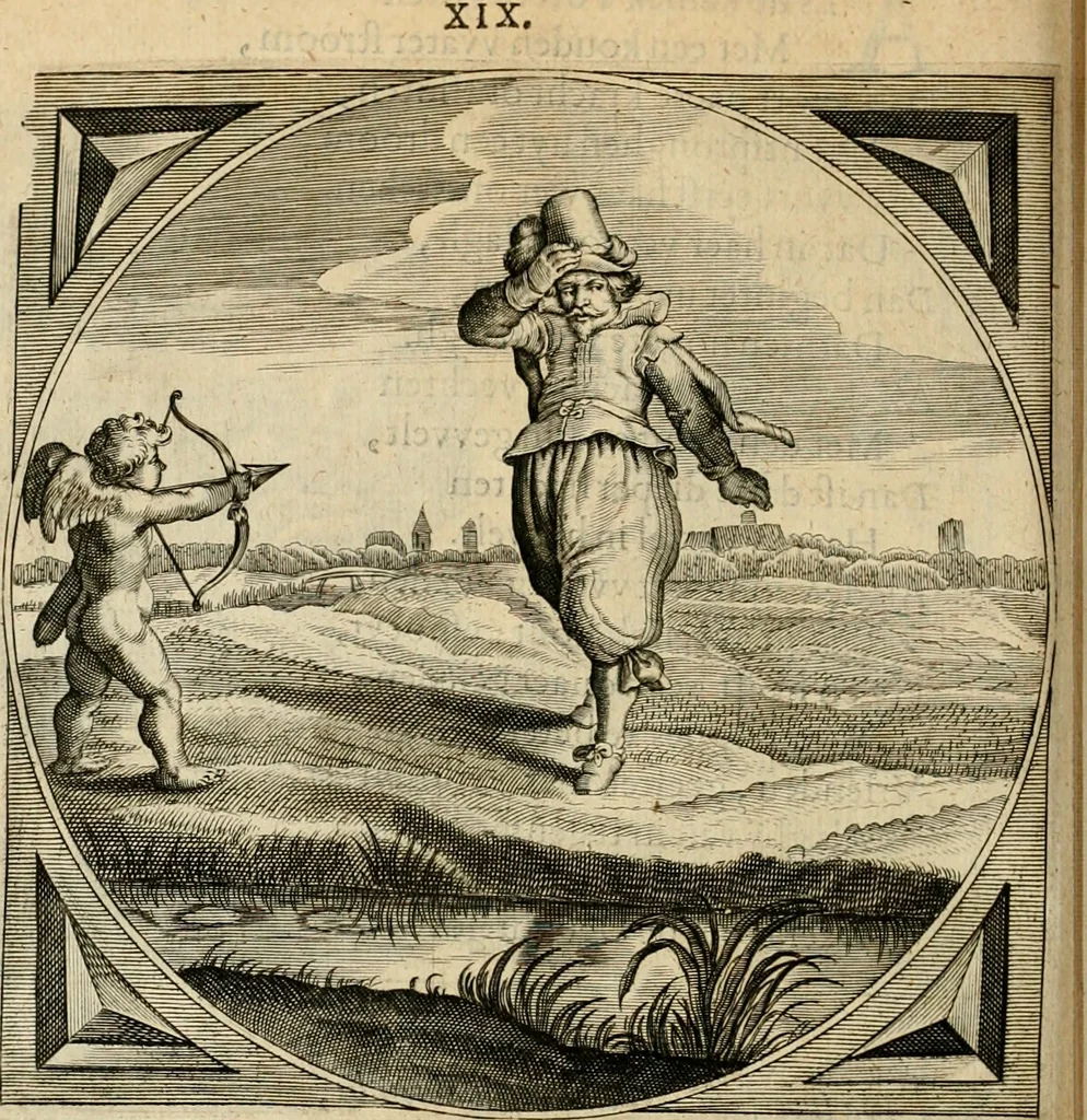 An illustration from Proteus, ofte, Minne-beelden verandert in sinne-beelden, 1627, leaf 431