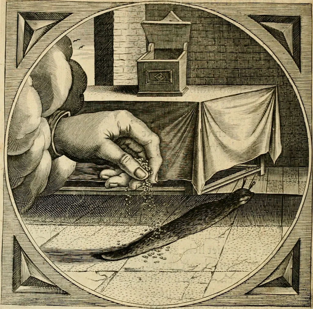 An illustration from Proteus, ofte, Minne-beelden verandert in sinne-beelden, 1627, leaf 439