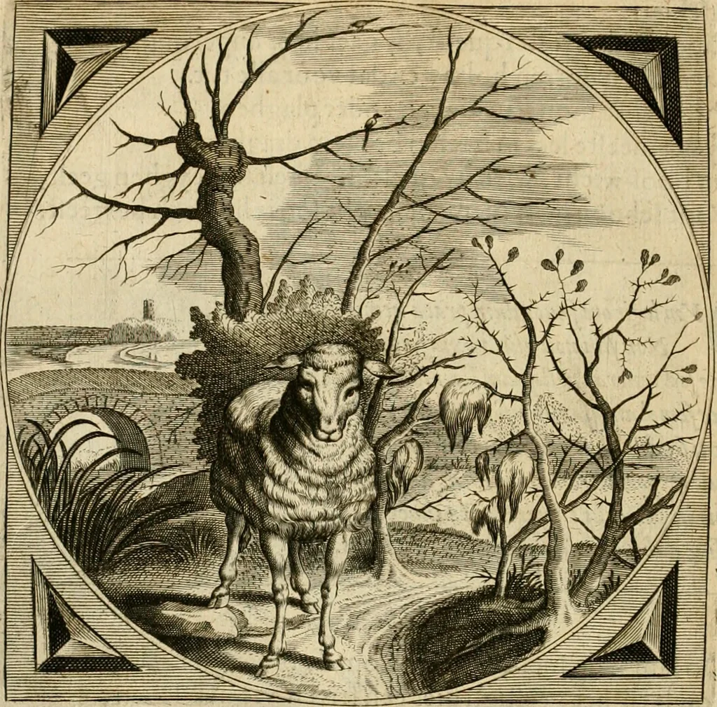 An illustration from Proteus, ofte, Minne-beelden verandert in sinne-beelden, 1627, leaf 459