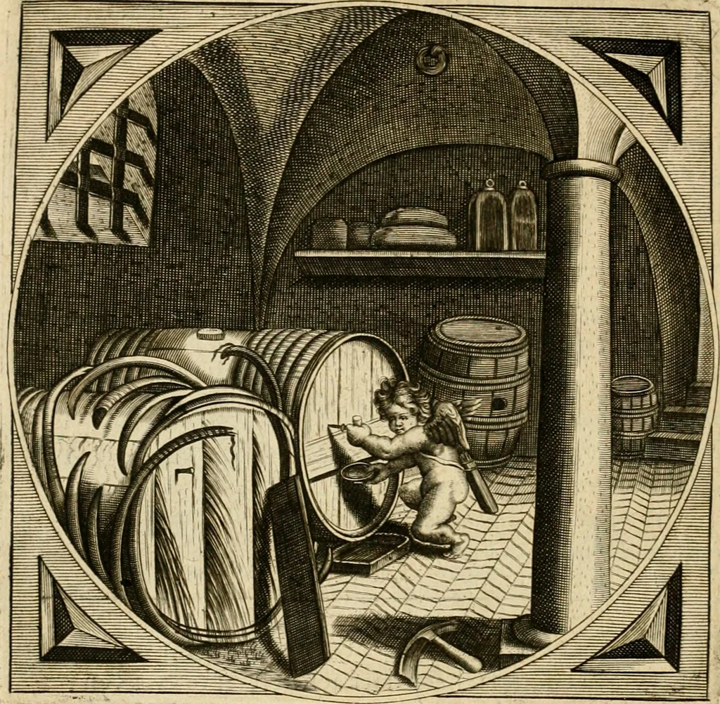 An illustration from Proteus, ofte, Minne-beelden verandert in sinne-beelden, 1627, leaf 461