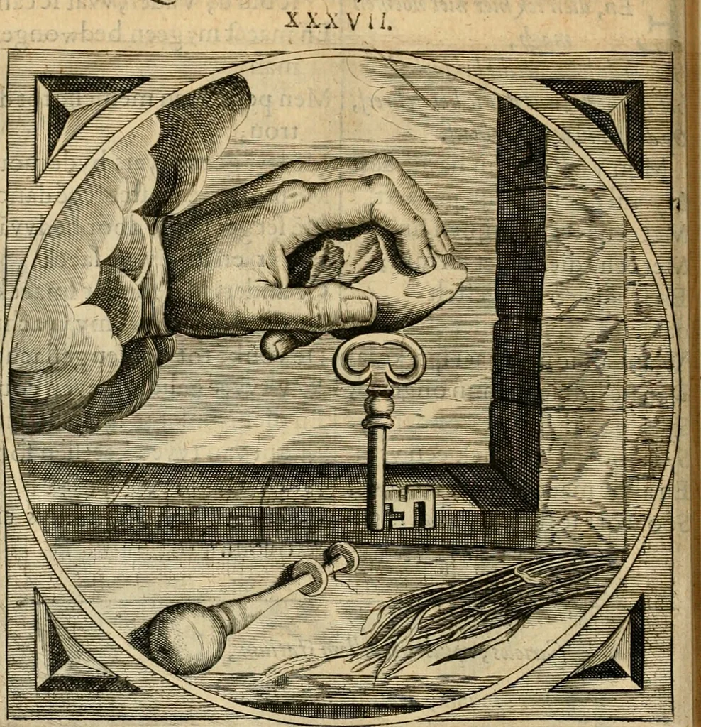 An illustration from Proteus, ofte, Minne-beelden verandert in sinne-beelden, 1627, leaf 467