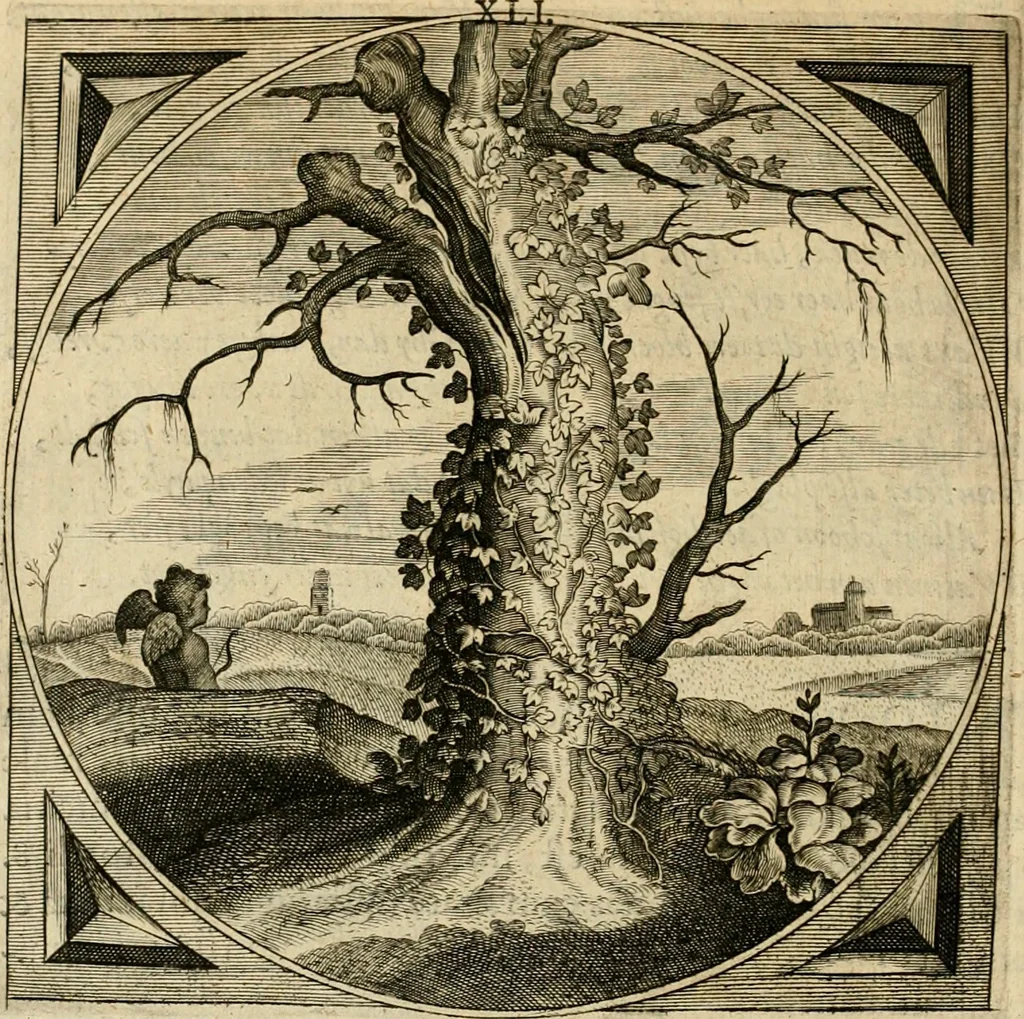 An illustration from Proteus, ofte, Minne-beelden verandert in sinne-beelden, 1627, leaf 475