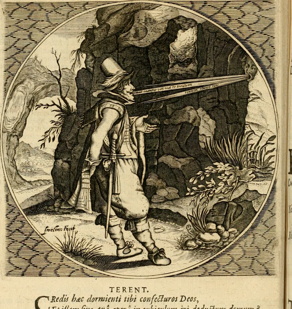 An illustration from Proteus, ofte, Minne-beelden verandert in sinne-beelden, 1627, leaf 63